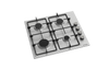 Capri 60cm Gas Hob - Stainless steel Side Controls 