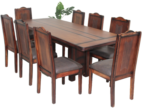 Wood Factory Montana 8-Seater Dining Room Suite