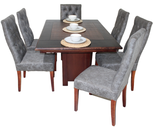 Wood Factory Mekaz 6 Seater Dining Room Suite