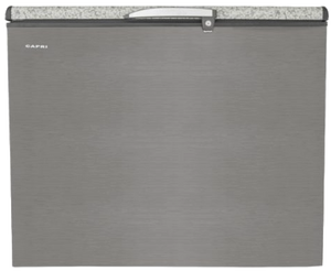 Capri Chest Freezer 320L Metallic CCF320M