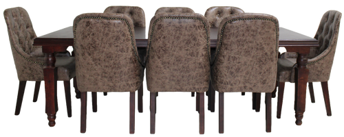 Wood Factory Sapphire 8-Seater Dining Room Suite