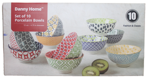 Danny Home 4.75" Ceramic Bowl 10 pieces/box