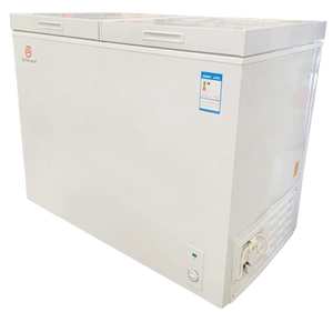 AE Freezer & Fridge Double Door DFD320L White